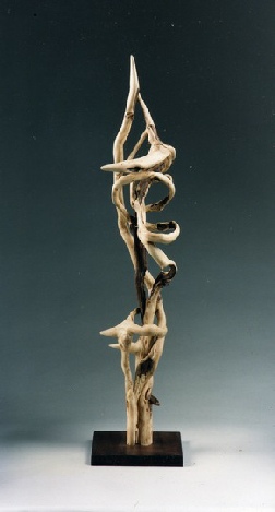 Critter-wood sculpture